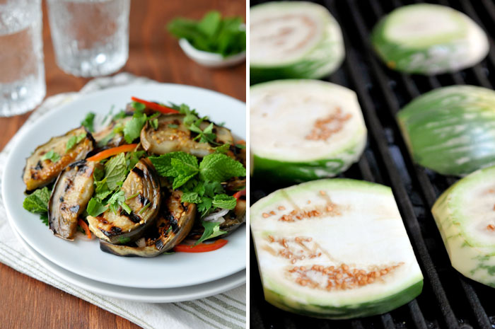 Thai-style Grilled Eggplant Salad | Yum Makeua | ยำมะเขือ