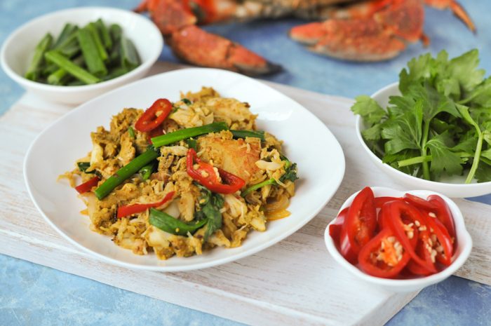 Crab Curry Stir Fry | Bu Pad Pong Karee | ปูผัดผงกะหรี่